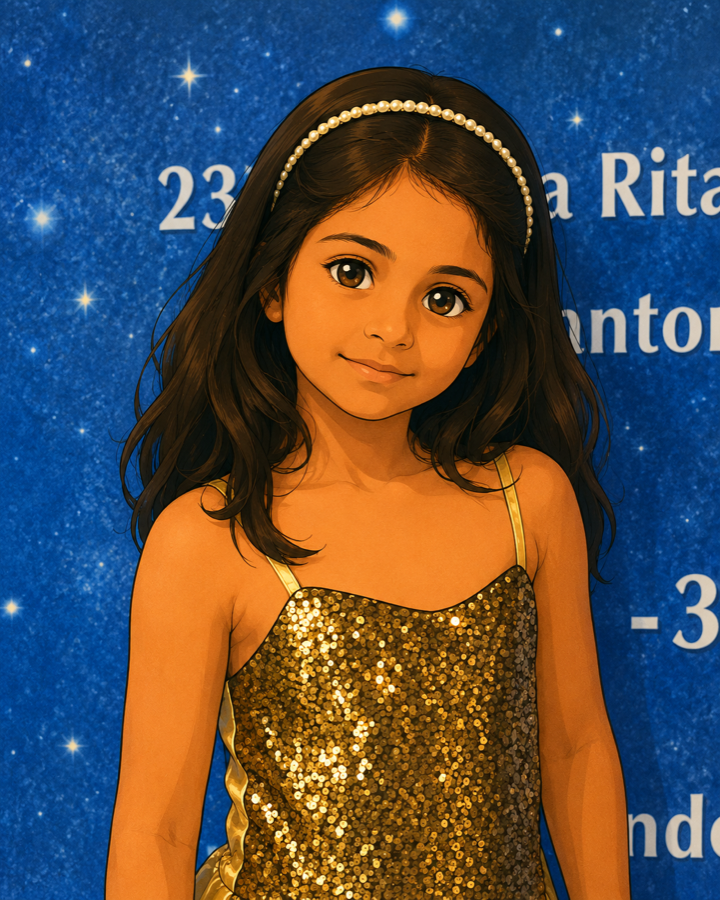 Illustration of Aakriti from the Snack Shack helper team